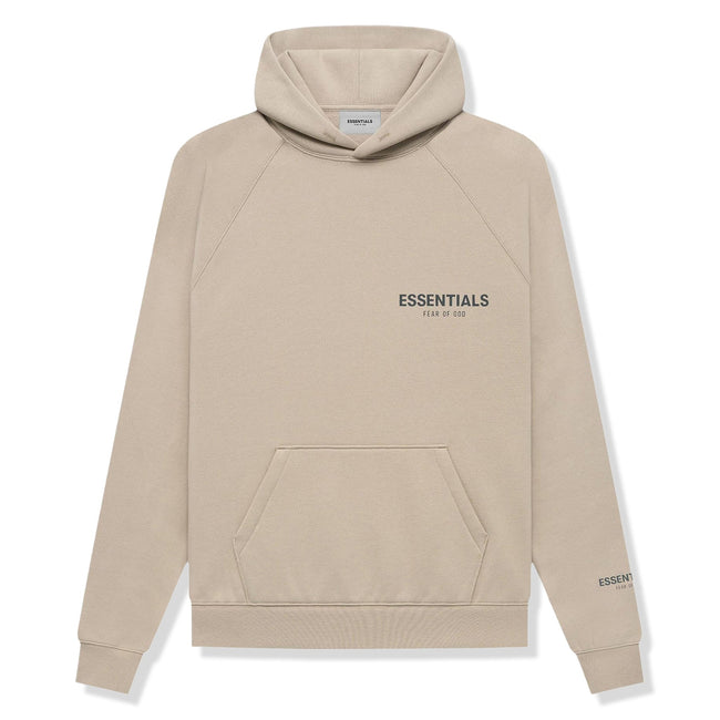 Fear Of God Essentials Core Collection String Tan Hoodie Hover Image