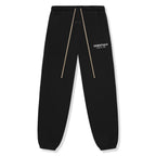 Fear Of God Essentials Fleece Black Sweatpants (FW24)