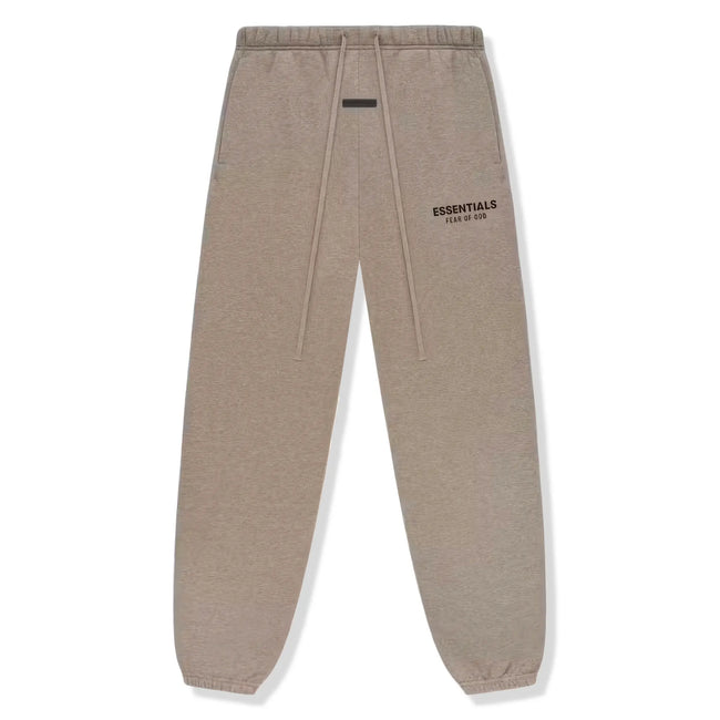 Fear Of God Essentials Fleece Heather Grey Sweatpants (FW24) Hover Image
