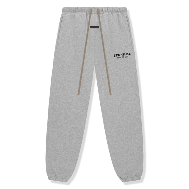 Fear Of God Essentials Fleece Light Heather Grey Sweatpants (FW24) Hover Image