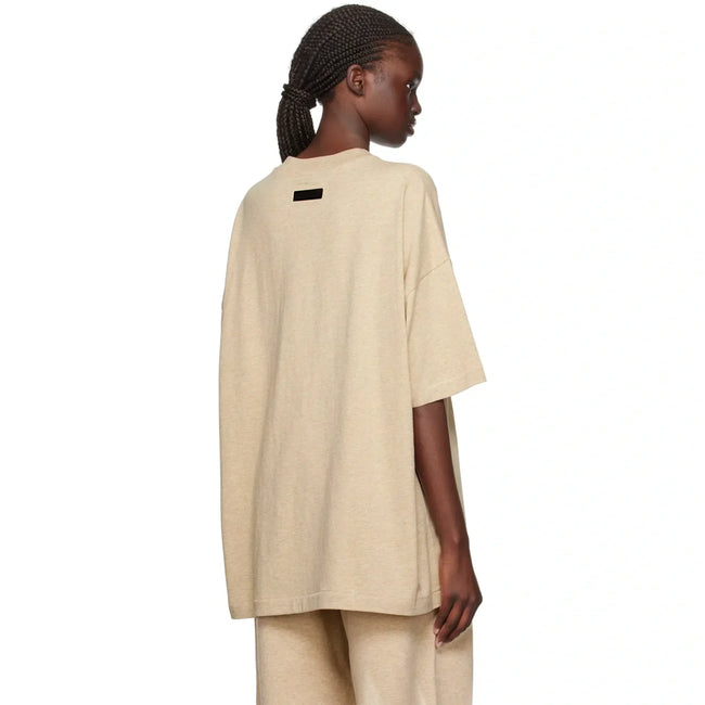 Fear Of God Essentials Gold Heather T Shirt (FW23) Main Image