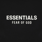 Fear Of God Essentials Jersey Crewneck Black T Shirt