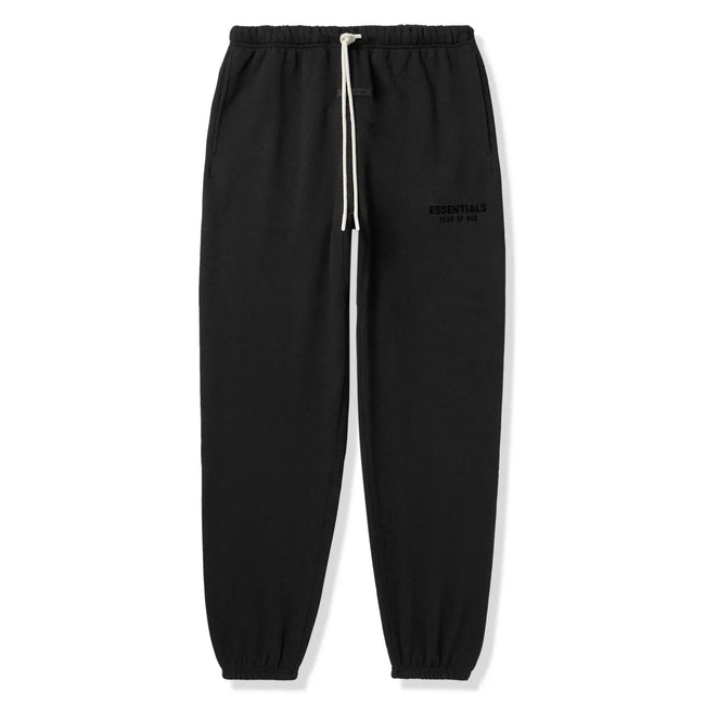 Fear Of God Essentials Jet Black Sweatpants (FW23) Hover Image