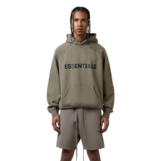 Fear Of God Essentials Taupe Hoodie Main Image