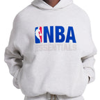 Fear Of God Essentials x NBA Light Heather Hoodie