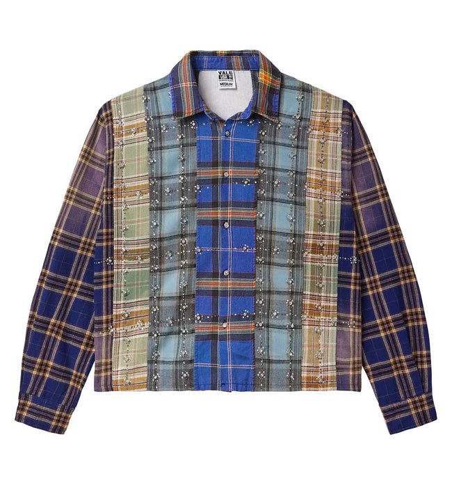 Vale Forever Splash Zone Flannel Blue Hover Image