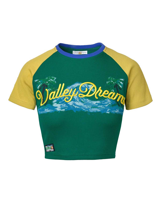 Vale Forever Wavy Tee Femme Green Hover Image